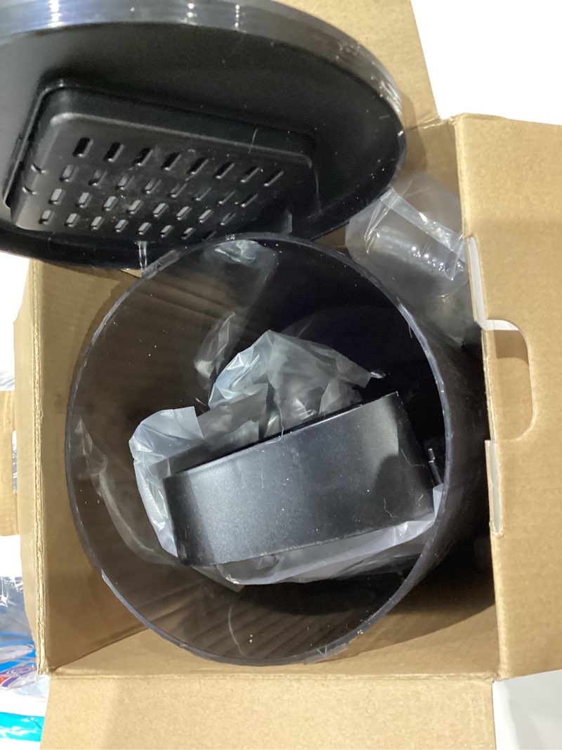 Condition photo showing As Is for Automatic Cat Feeder: 4L Timed Cats Food Dispenser Programmable 1-6 Meal for Cat and Small Medium Dog- Auto Pet Feeder Easy to Set Up Dual Power Supply with Desiccant Bag| Detachable Washable Black-Basic Edition