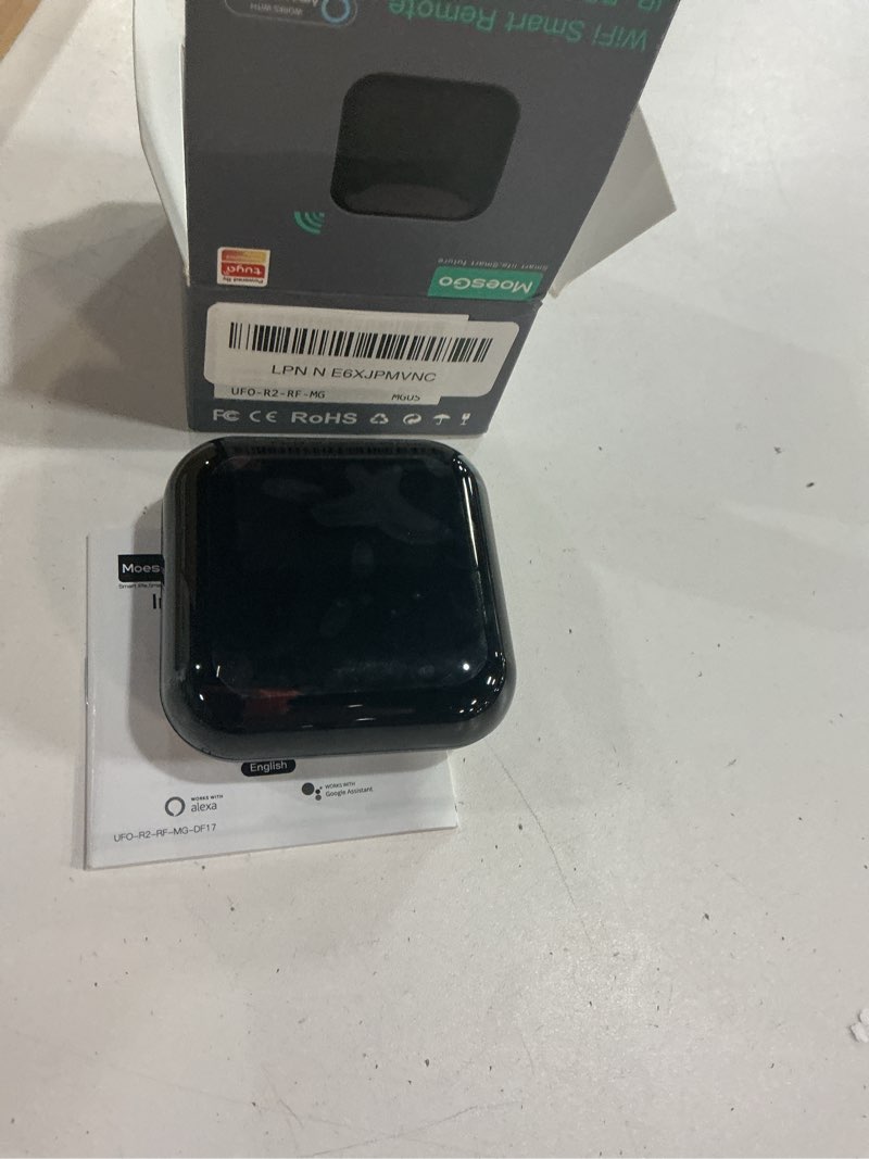 Condition photo showing New/Like New for moesgo wifi rf ir universal remote controller tv air conditioning smart home blaster infrared rf appliances tuya/smart life app,voice control alexa google home