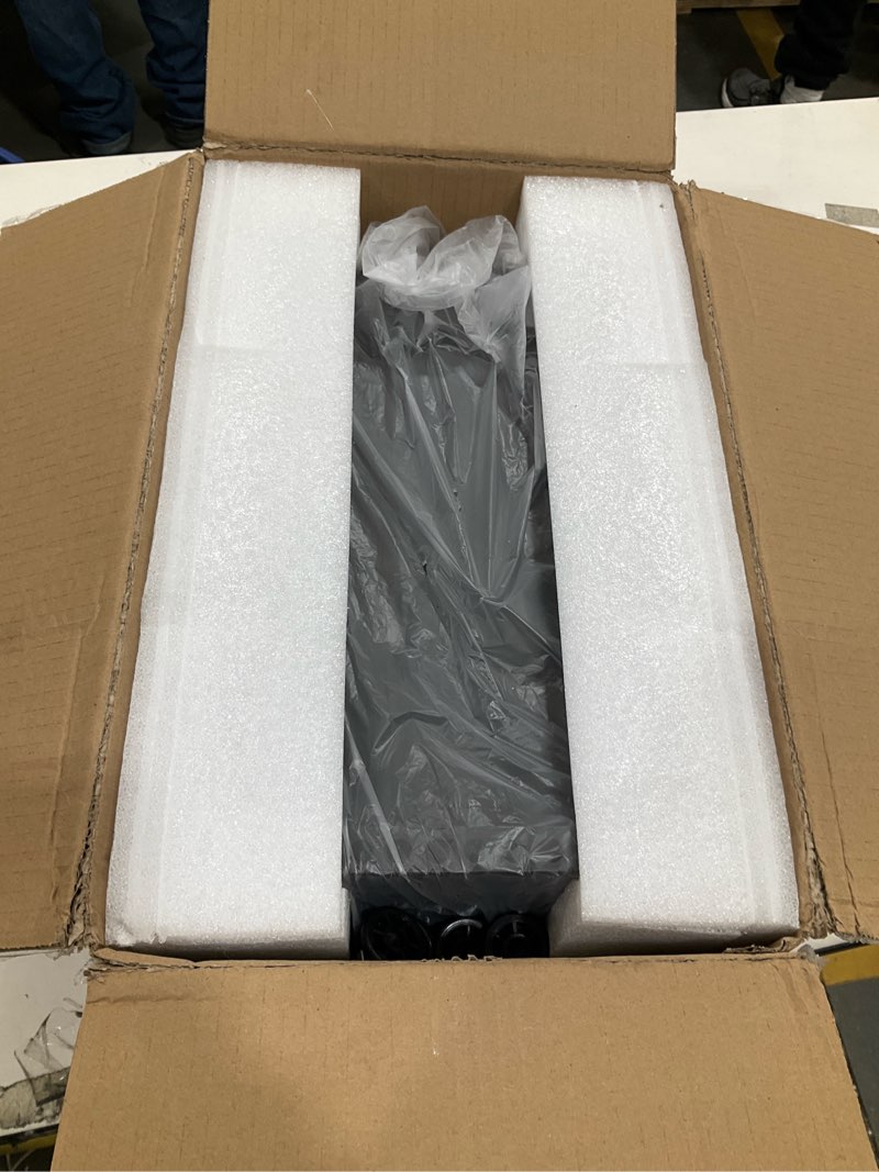Condition photo showing Good Condition for brochure display stand&foldable magazine rack with 5 pockets for exhibition and trade show (67'x9.5'x14.5')