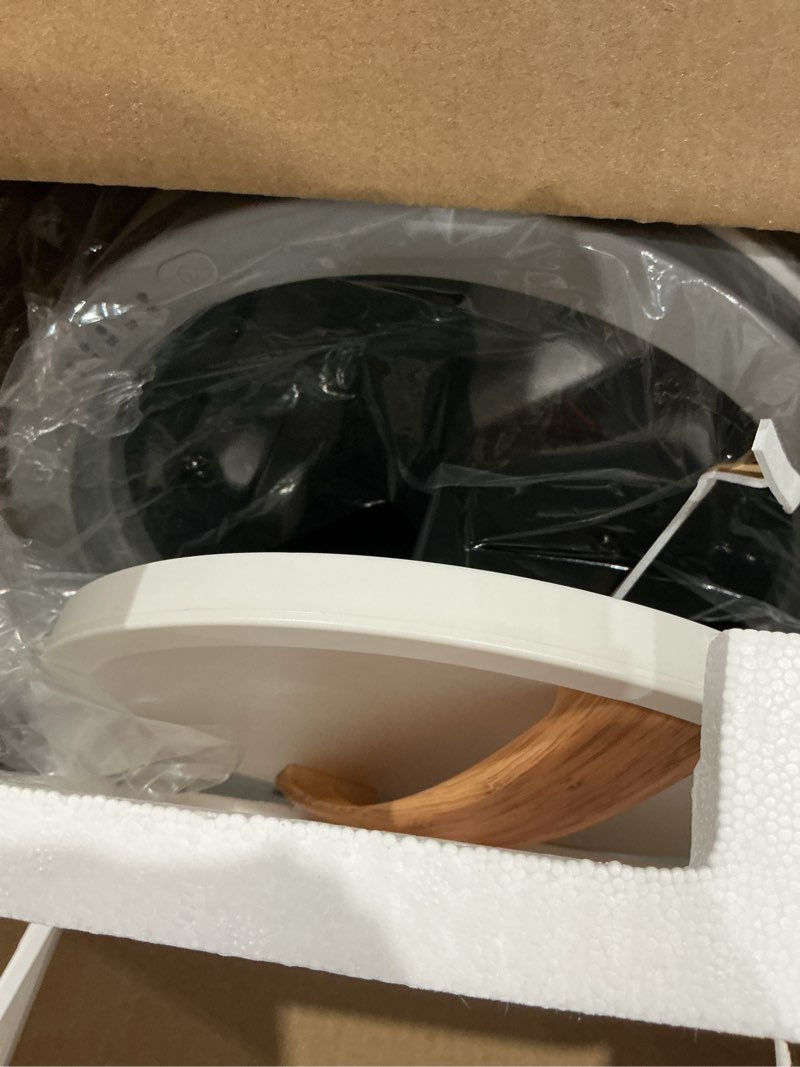 Condition photo showing Good Condition for 20l luxury towel warmer for bathroom, dual heat, 30/60/90 min presets, stainless steel interior, tip-over auto shut-off, includes 12 fragrance discs, perfect spa gift for home