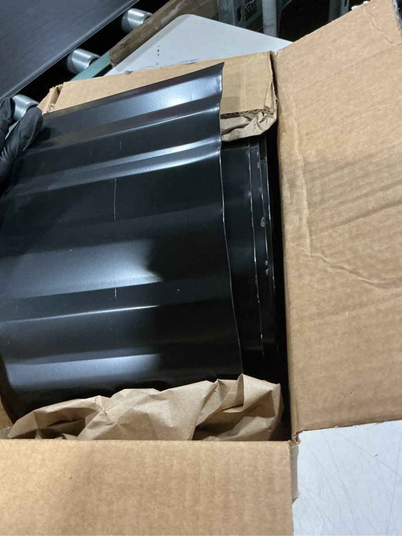 Condition photo showing Good Condition for land guard corrugated garden edging border, 6"×50' landscape paver edging, tall landscape edging, fence for garden, flower bed, lawn and landscape edging (black) black 6 inch×50 ft