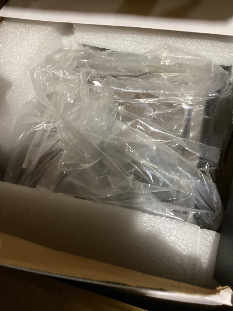 Condition photo showing New/Like New for crafthouse by fortessa glass cocktail smoking box with handheld smoker black smoker