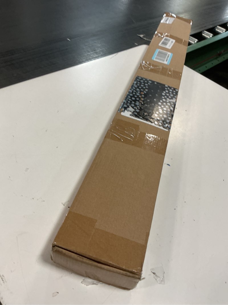 Condition photo showing New/Like New for curtain track, ceiling curtain track for room divider, ceiling mount rail set with roller hooks, white, 9ft - 12ft white 9ft - 12ft