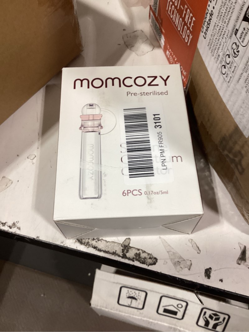 Condition photo showing New/Like New for momcozy colostrum collector reusable breast milk collector with storage case and cotton wipe, portable colostrum container bpa free, multi-use collector 5ml-6pcs