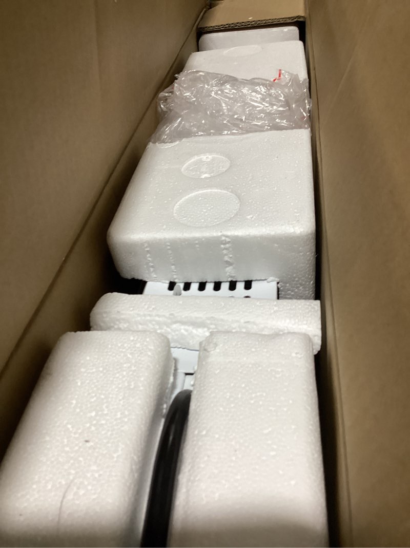 Condition photo showing New/Like New for 800W Plug-in Convection Electric Panel Wall Heaters for Indoor Use, Quiet Fan-less Design, Freestanding/Wall Mount Space Heater With Adjustable Thermostat, 24H Timer, Digital Display(White)