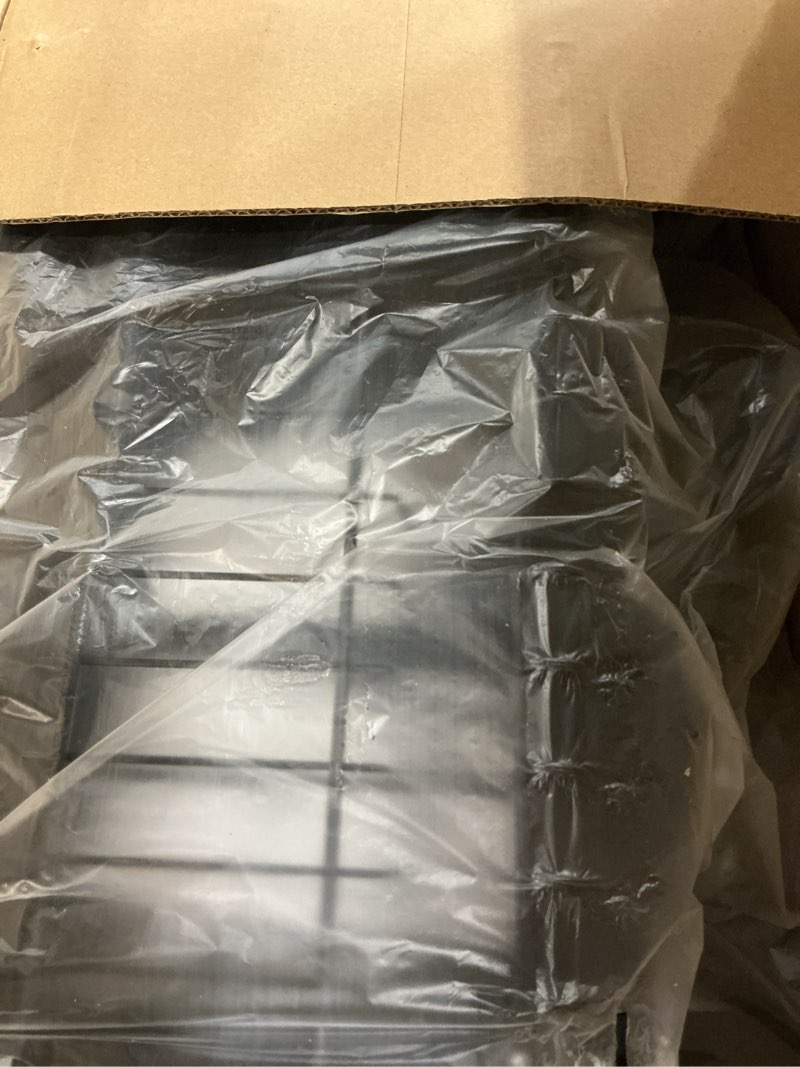 Condition photo showing New/Like New for Dish Drying Rack, 2 Tier Dish Racks for Kitchen Counter, Detachable Dish Drainer Organizer with Utensil Holder, Drying Rack with Drain Board, Black, A Mat for Cutting Board