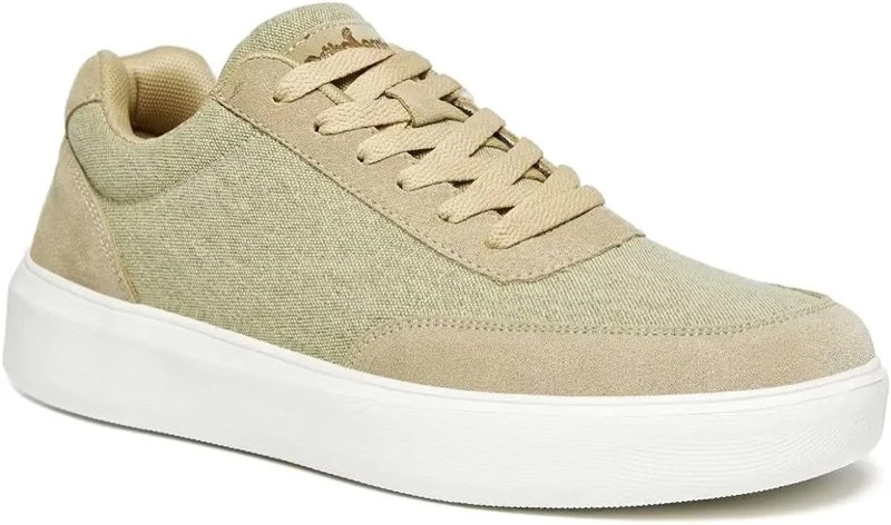 OrthoComfoot Men’s Plantar Fasciitis Shoes, Achilles Tendonitis Shoes for Men, Arch Support Fashion Sneaker with Lace Up Design, Ergonomic Shoes for Heel and Foot Pain Relief 43 