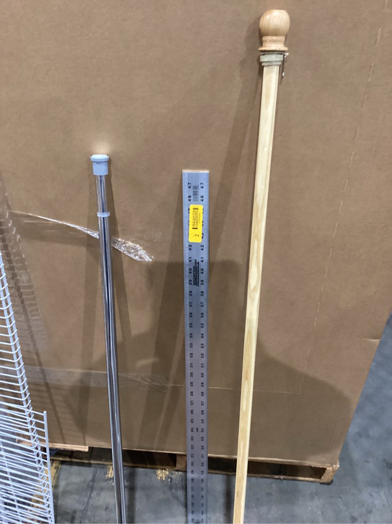 Condition photo showing As Is for assortment of poles