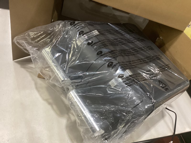 Condition photo showing New/Like New for Ninja Air Fryer, 10QT DoubleStack XL 2-Basket, Compact Design, Cooks 5lb Whole Chicken, Feeds Up to 8 People, 6-in-1 Air Fryer, Roast, Bake & More, Easy to Clean, Dishwasher Safe Parts, Grey, SL401 10 QT