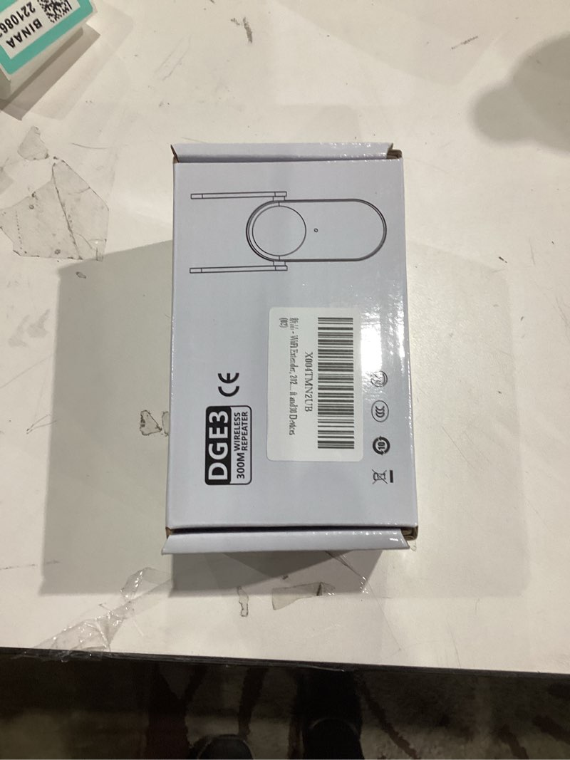 Condition photo showing New/Like New for WiFi Extender WiFi Booster WiFi Repeater with Ethernet WiFi Extenders Signal Booster for Home, WiFi Repeater with Ethernet Port Covers up to 10000 sq. ft and30 Devices