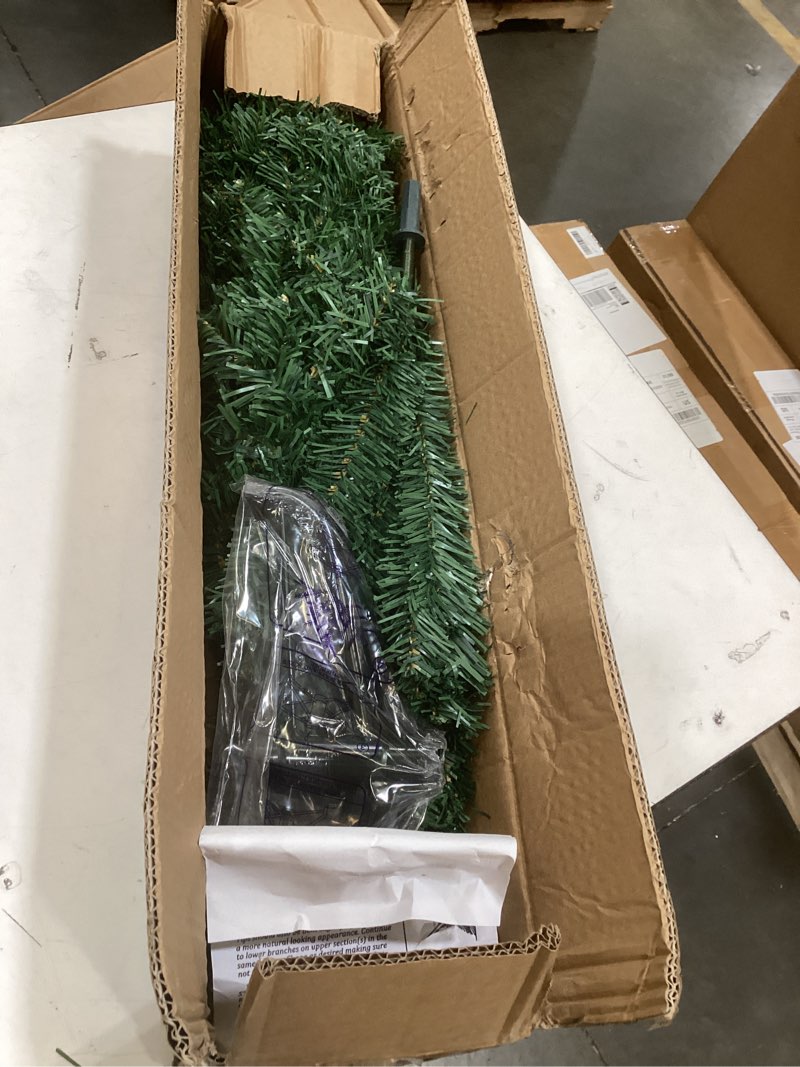 Condition photo showing As Is for sunnyglade 4 ft premium artificial christmas tree 400 tips easy to assemble with christmas tree stand (4ft) green 4ft