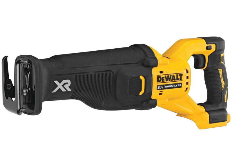 DEWALT 20V MAX* XR® Brushless Cordless Reciprocating Saw with POWER DETECT™ Tool Technology (DCS368B). 