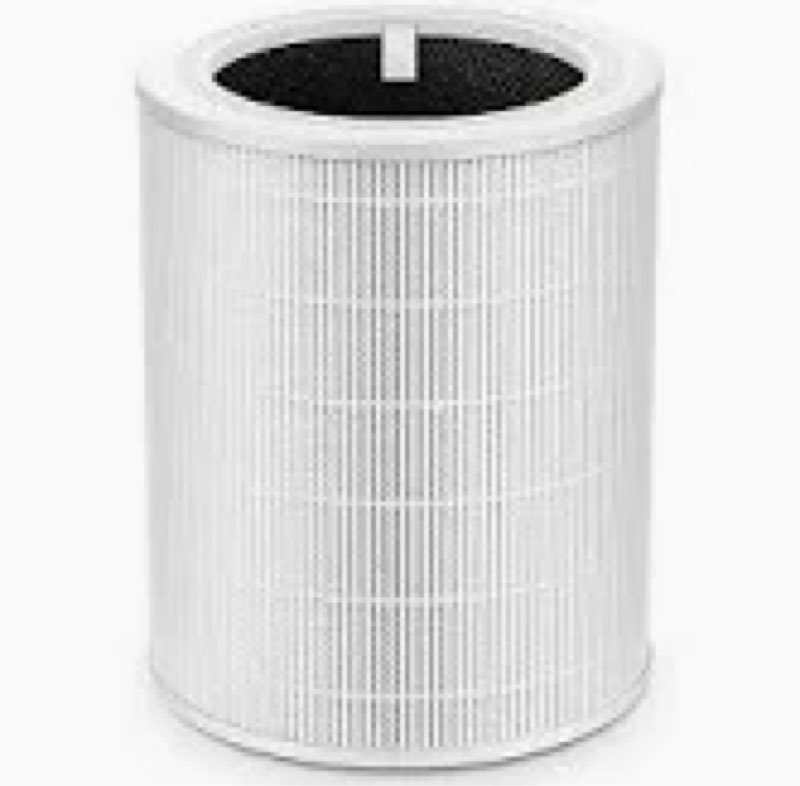 levoit core 600s air purifier smoke remover replacement filter, 4-in-1 filter and activated carbon, (similar image photo)