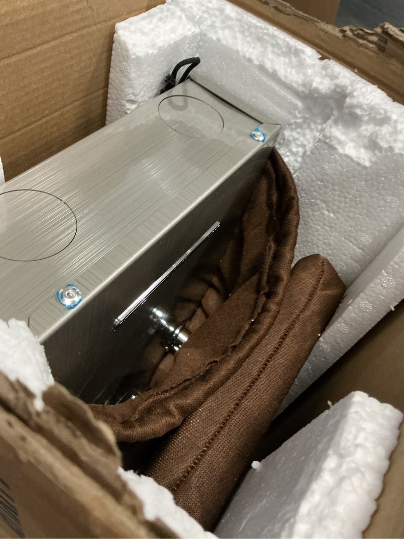 Condition photo showing Good Condition for rovogo shower panel tower with rainfall waterfall shower head, 5 body jets and 3-function handheld, high pressure rain massage system, wall-mount shower column, 304 stainless steel brushed brushed&chrome