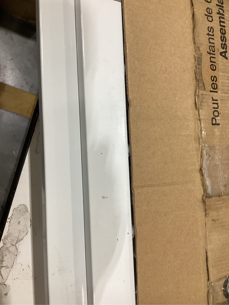 Condition photo showing Good Condition for regalo easy step 49-inch extra wide baby gate, includes 4-inch and 12-inch extension kit, 4 pack of pressure mount kit and 4 pack of wall mount kit white 29-49"w x 30"h