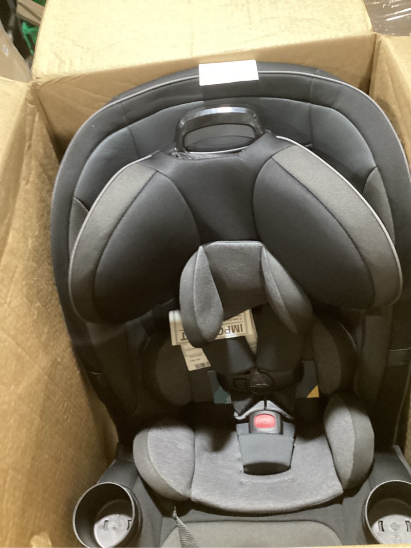 Condition photo showing Good Condition for Safety 1st Grow and Go All-in-One Slim Convertible Car Seat, Rear Facing, 5-40 lbs, Forward Facing (30–65 lbs), High Back Booster Seat 40-100 pounds, Black Phantom Black Phantom Original