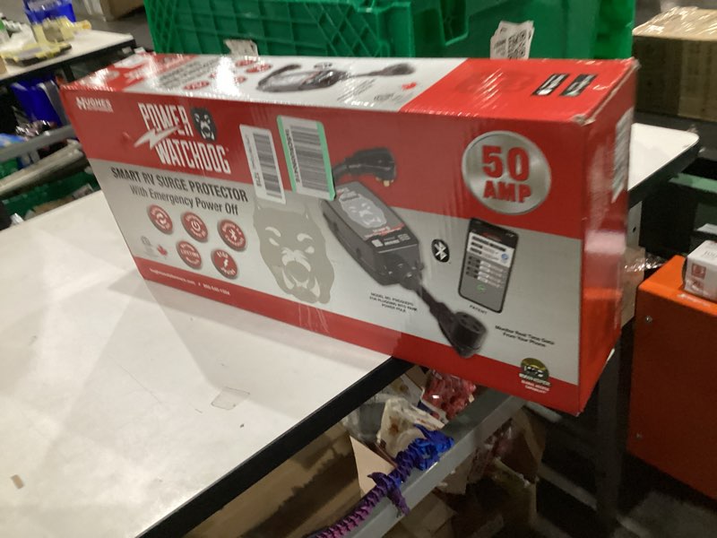 Condition photo showing New/Like New for Power Watchdog PWD50-EPO-H, Bluetooth Surge Protector with Auto Shutoff, 50 Amp, Hardwired