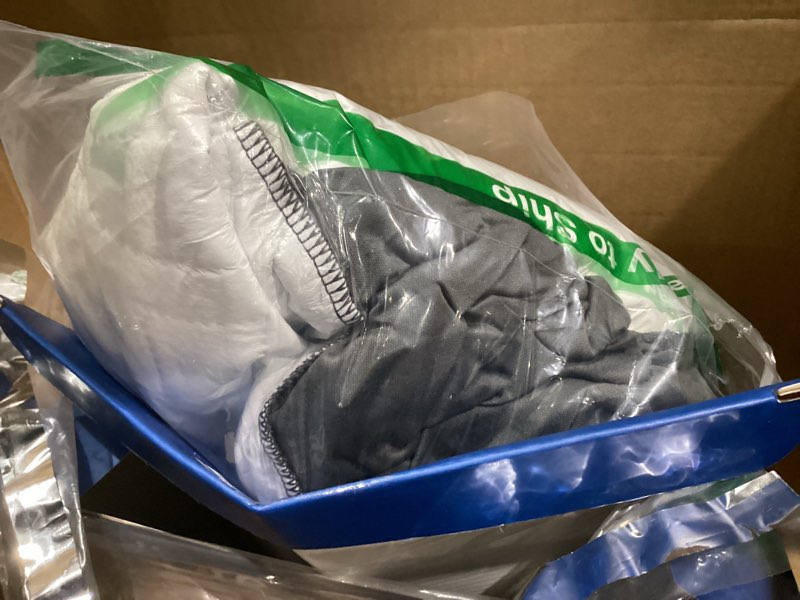 Condition photo showing Good Condition for BEDLORE Waterproof Mattress Protector, Full Size Mattress Pad with Deep Pocket 6"-15" Depth, Soft Dirt-Proof Double Bed Mattress Cover for Bedroom, College Dorm, Hotel (Gray) Gray Full