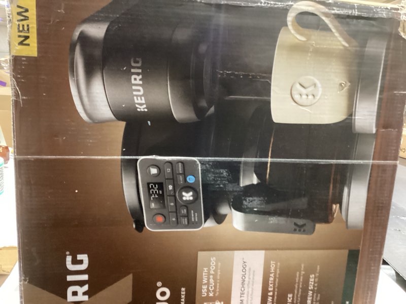 Condition photo showing New/Like New for Keurig K-Duo Hot & Iced Single Serve & Carafe Coffee Maker, MultiStream Technology, 72oz Reservoir (Gen 2)