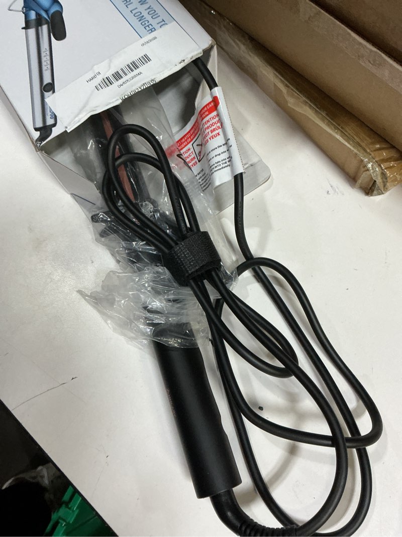 Condition photo showing Good Condition for 1 Inch Curling Iron, Long Barrel Titanium Ceramic Hair Curler, Fast Heating Curling Wand with 8 Heat Settings with LED Display for All Hair Types Dual Voltage 110-240V for Travel