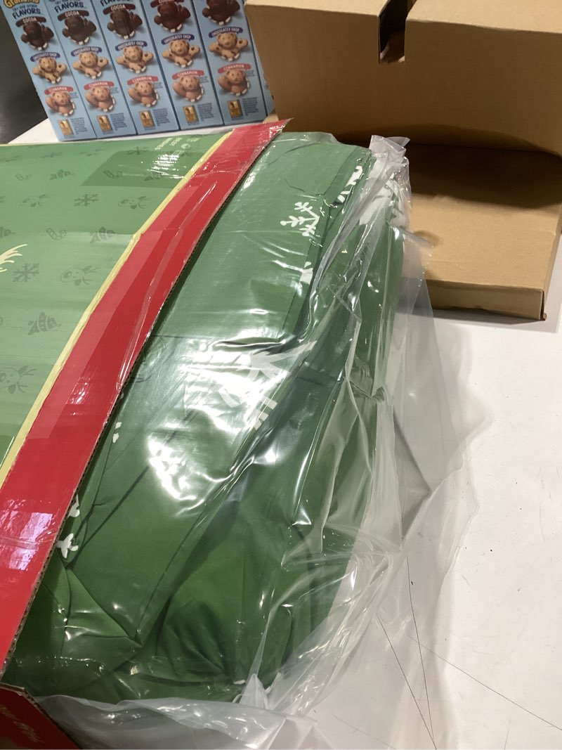 Condition photo showing New/Like New for COTTEBED Christmas Tree Comforter Sets Twin/Twin XL Size, Soft Polycotton Reindeer Elks Bedding Down Alternative Comforters for Kids Children Boys Girls Teen College Dorm Signal Bed Christmas Tree Twin/Twin XL(Comforter Set)