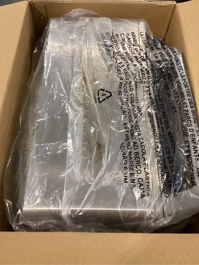 Condition photo showing As Is for BLACK+DECKER TO1313SBD Toaster Oven, 15.47 Inch, Silver