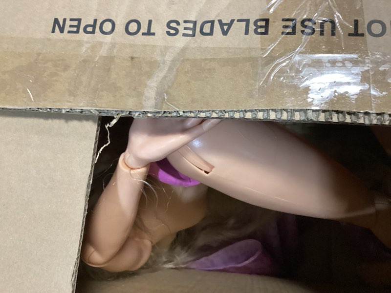 Condition photo showing Good Condition for large princess doll