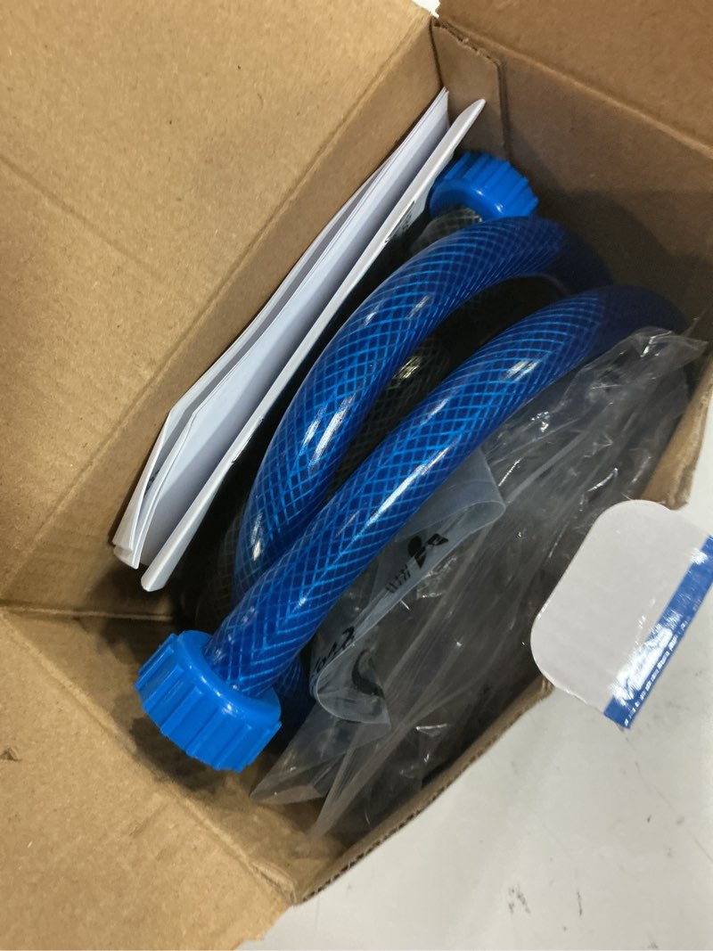Condition photo showing As Is for rotopump drill-powered transfer pump kit plastic kit