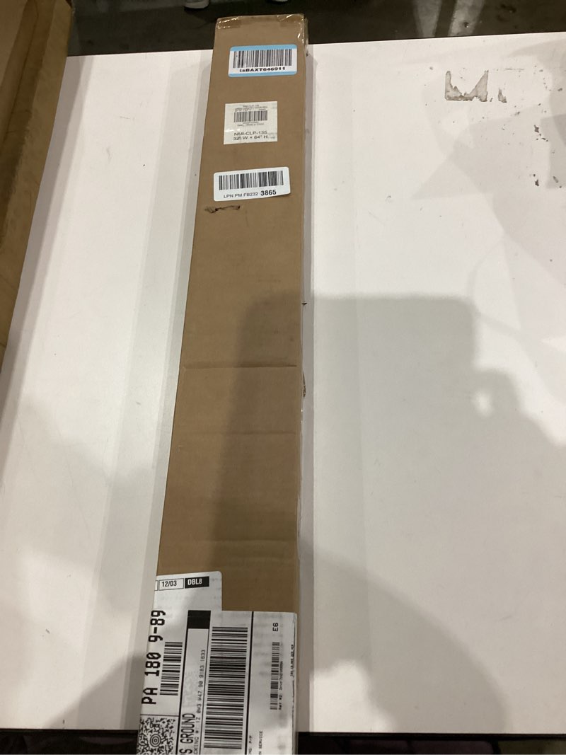 Condition photo showing New/Like New for LazBlinds No Tools No Drill 1" Vinyl Mini Blinds, Cordless Blinds for Windows, Light Filtering Horizontal Window Blinds & Shades, 32" W x 64" H, Cream Cordless-cream 32" W x 64" H