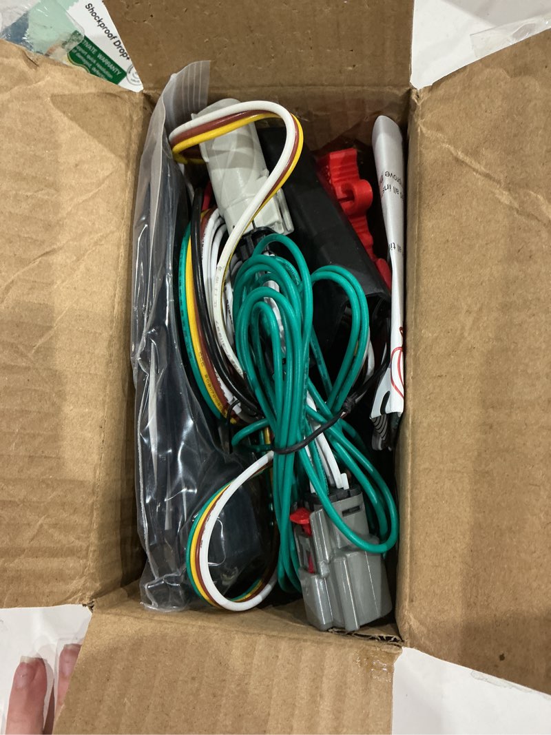 Condition photo showing Good Condition for tangmige 4-pin trailer wiring harness compatible with ford maverick excluding hybrid 2022 2023 2024, ford maverick with led taillights 2025, 4-way towing hitch connector for trailer light