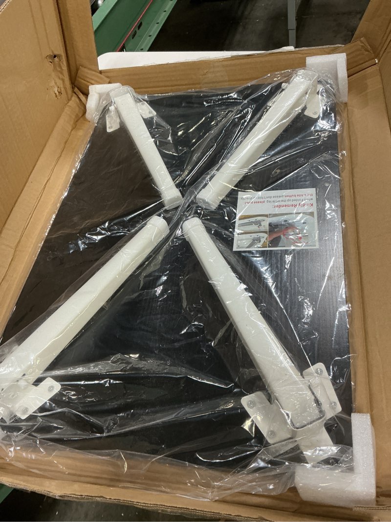 Condition photo showing Good Condition for foldable laptop desk for bed, bed laptop table, foldable portable lap bed tray, 23.6 inch floor table for drawing, reading and writing, black