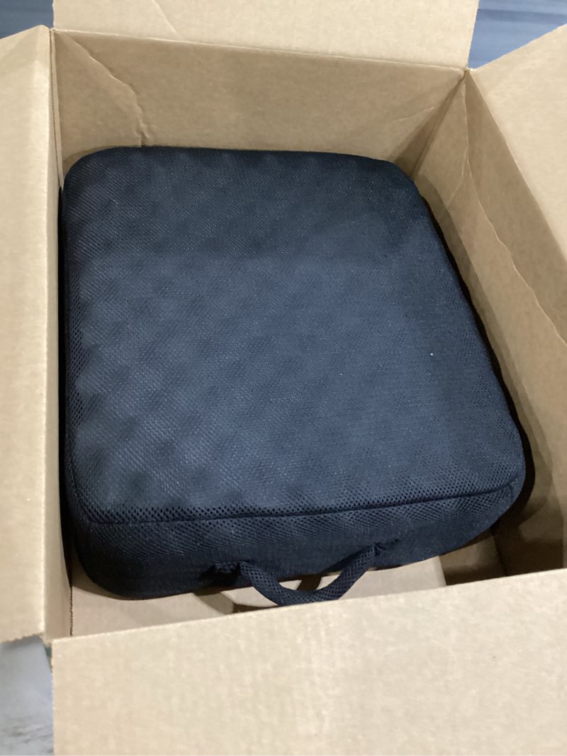 Condition photo showing Good Condition for 5.9" extra thick chair cushions, office chair booster seat cushion 17.7x15.7x5.9 inch foam recliner cushions with zipper removable mesh fabric cover