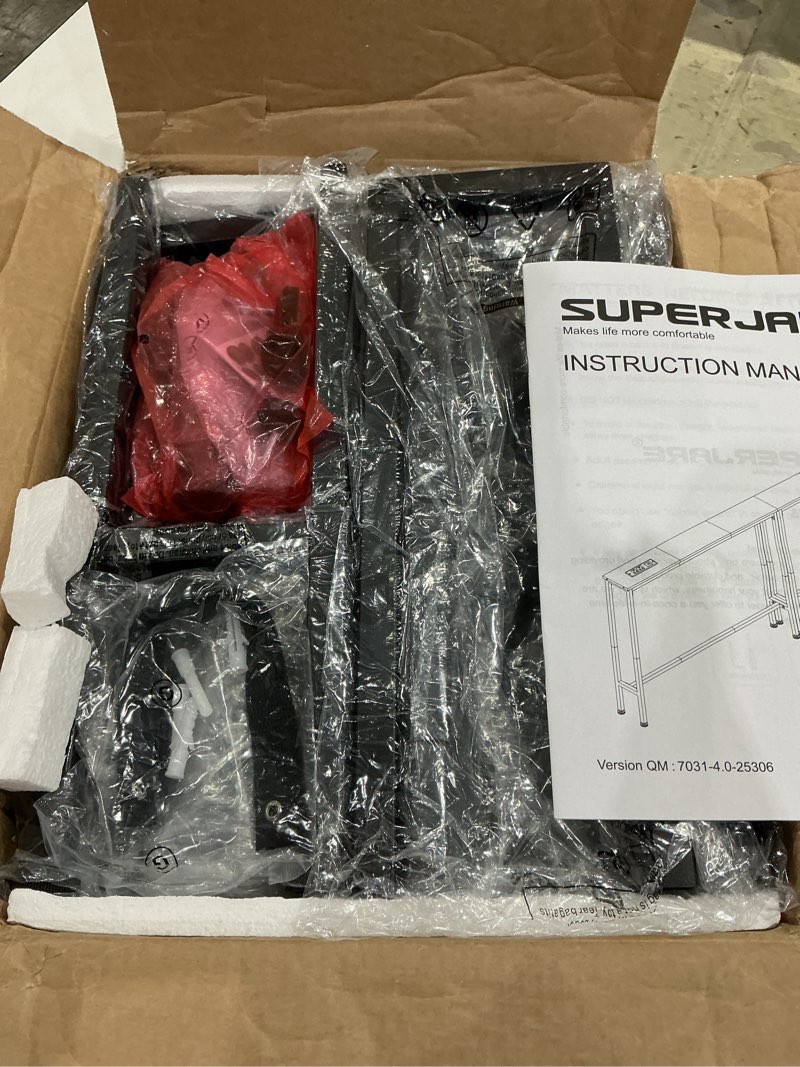 Condition photo showing Good Condition for superjare 78.8 inch narrow console table with outlet, sofa tables, behind couch table, long entryway tables with charging station, for living room, oak oak 5.7''d x 78.7''w x 29.7''h