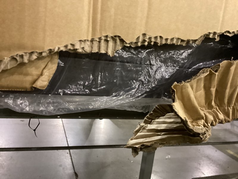 Condition photo showing New/Like New for OLEVS Queen Bed Frame with Headboard Metal Platform Bed Queen Size with USB Charging Station and LED Lights, No Box Spring Needed