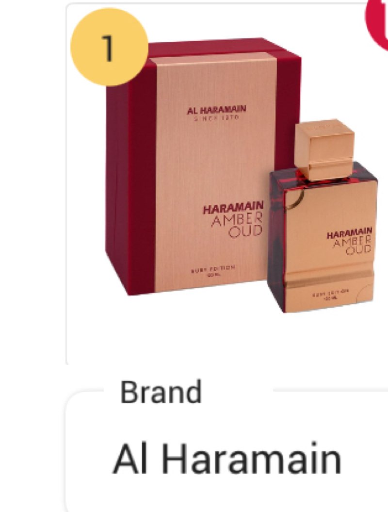 Al Haramain Amber Oud Ruby Edition - Arabian Perfume for Women and Men - Unisex Amber Perfume - Long Lasting Perfume for Men and Women - 4 oz