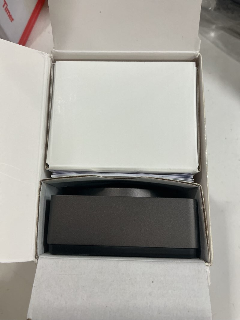 Condition photo showing New/Like New for aqara smart doorbell camera g410 with chime, 2k, homekit secure video, 2-way audio, built-in matter hub, wireless/wired, supports apple home, alexa, google, home assistant, 2.4g/5ghz wi-fi, gray