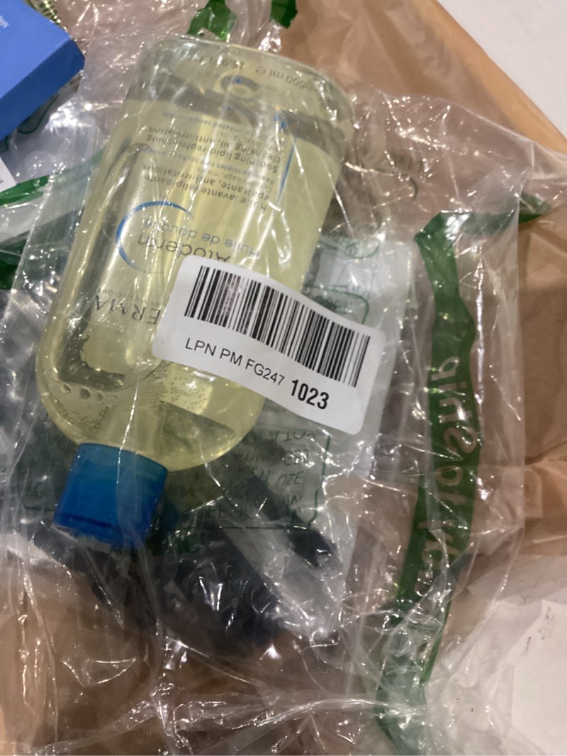 Condition photo showing As Is for Bioderma Atoderm Shower Oil, Cleansing Oil For Face & Body, Nourishing Cleansing Oil For Dry to Atopic Sensitive Skin For Softer & Smooth Skin For Your Whole Family 16.9 Fl Oz (Pack of 1)