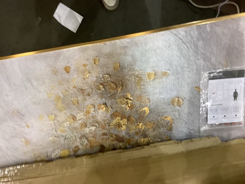 Condition photo showing Good Condition for Large Framed Tree of Life Gold Wall Art for Living Room, Canvas Prints Paintings Artwork for Walls, Modern Luxury Golden Big Tree Pictures for Hallway Dining Room Bedroom Office Wall Decor 30x60 In 60"L x 30"W Gold