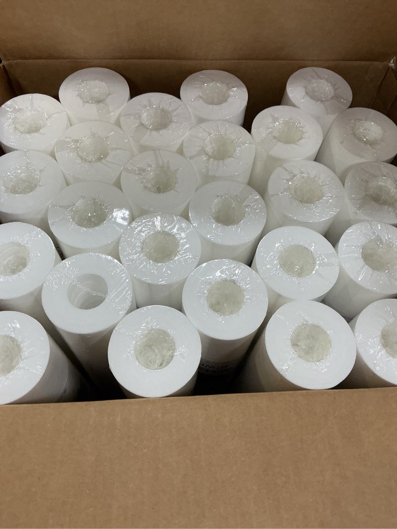Condition photo showing New/Like New for sediment water filter melt blown polypropylene10x2.5 standard 10 micron 25 pack