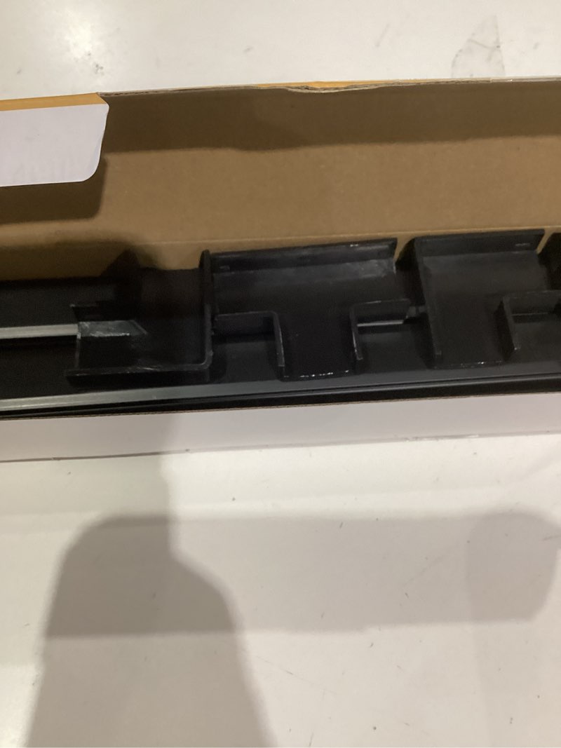 Condition photo showing Good Condition for ZhiYo Cord Cover Wall Kit, 94.5in Cord Hider Wall Mounted TV, Self-Adhesive Wire Covers for Cords, Paintable Wire Hiders Cable Raceway Kit, Cable Concealer, 6 x L15.7in W0.98 H0.5in, Black M - 95in (6x L15.7in) Black