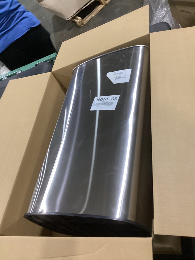 Condition photo showing Good Condition for bestoffice 22 gallons automatic sensor large kitchen trash can with stainless steel, touchless garbage bin with lid for kitchen, home, office waste bin 82l