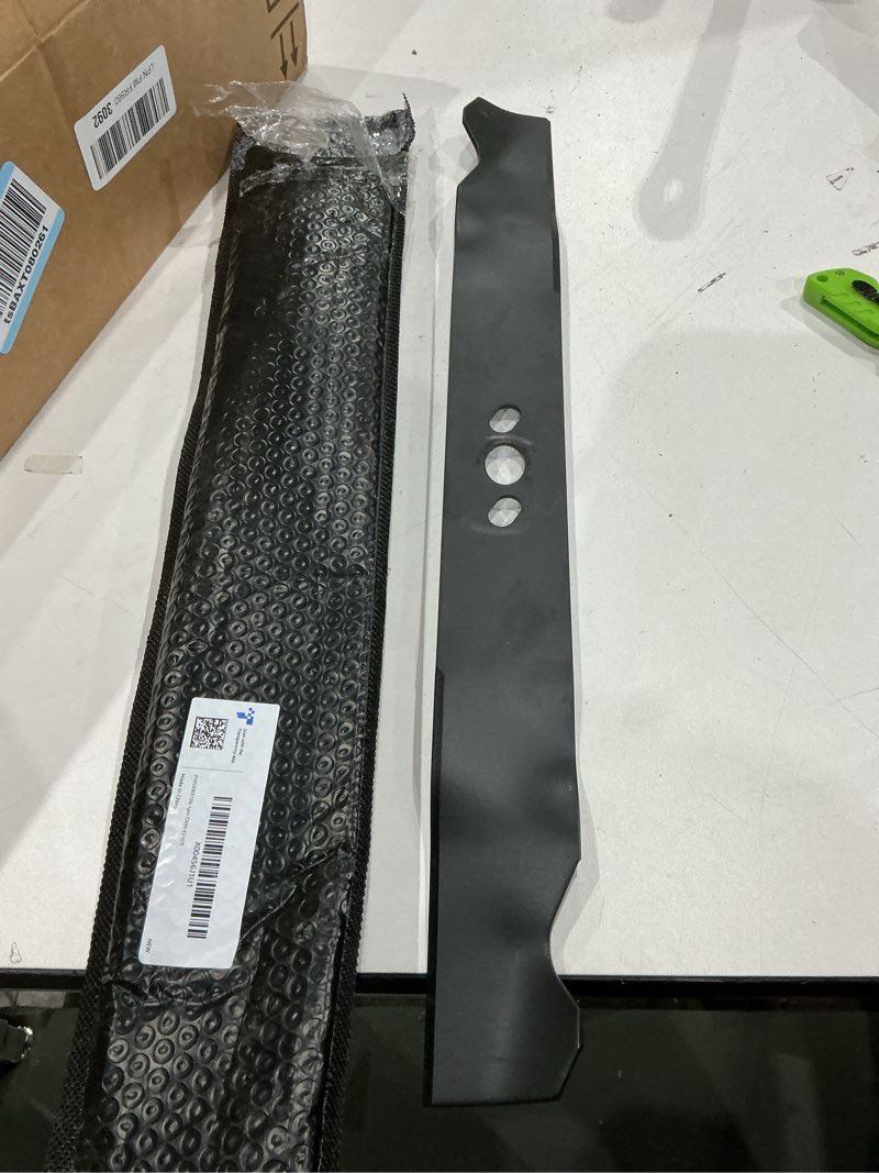 Condition photo showing Good Condition for replacement 2105200317a 21" mower blades, compatible with hypertough murray blackmax mna152701 mna 152901 mna 152903 mna152905 push mower, replace for 84005221 2105200317, 1 pack