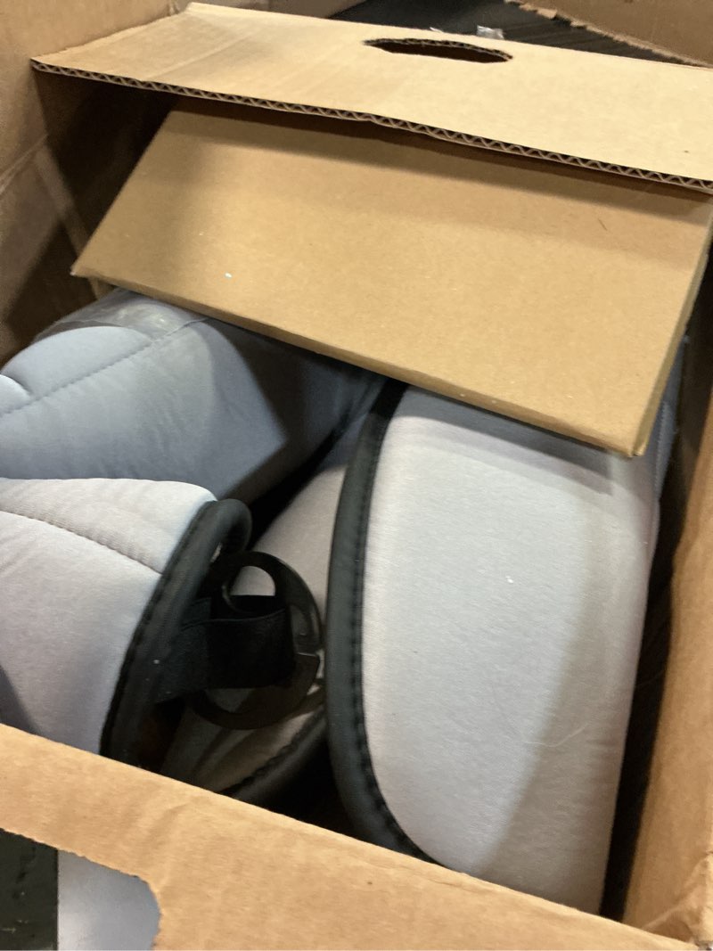 Condition photo showing As Is for kingphenix Car Seat Cushion with Back Support Pillow: Enhanced Comfort Memory Foam Design for Pain Relief, Ideal for Drivers and Office Use - Ergonomic Lumbar Comfort for Long Sitting - Gray Gray Seat Cushion&Back Pillow