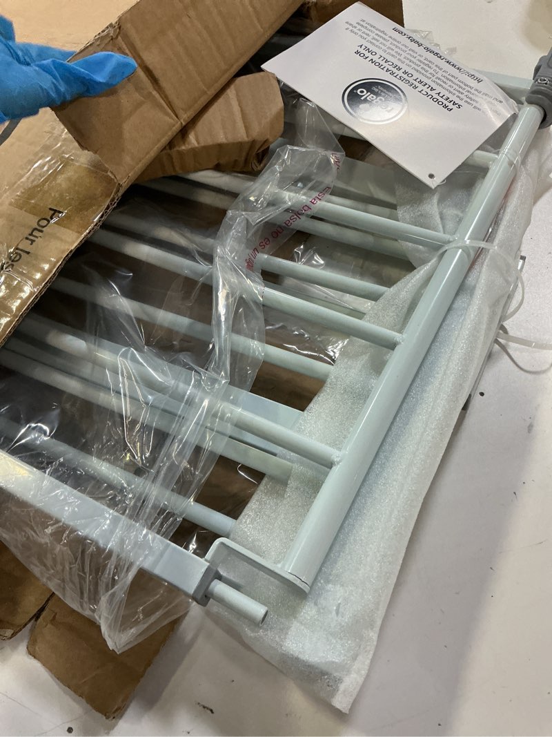 Condition photo showing Good Condition for Regalo Safety Easy Open 47-Inch Extra Wide Baby Gate for Doorways, Hallways & Bottom of Stairs, Pressure Mount Safety Gate for Babies, Toddlers & Pets, Tested & Safe, American Designed, Family Owned Metal Gate