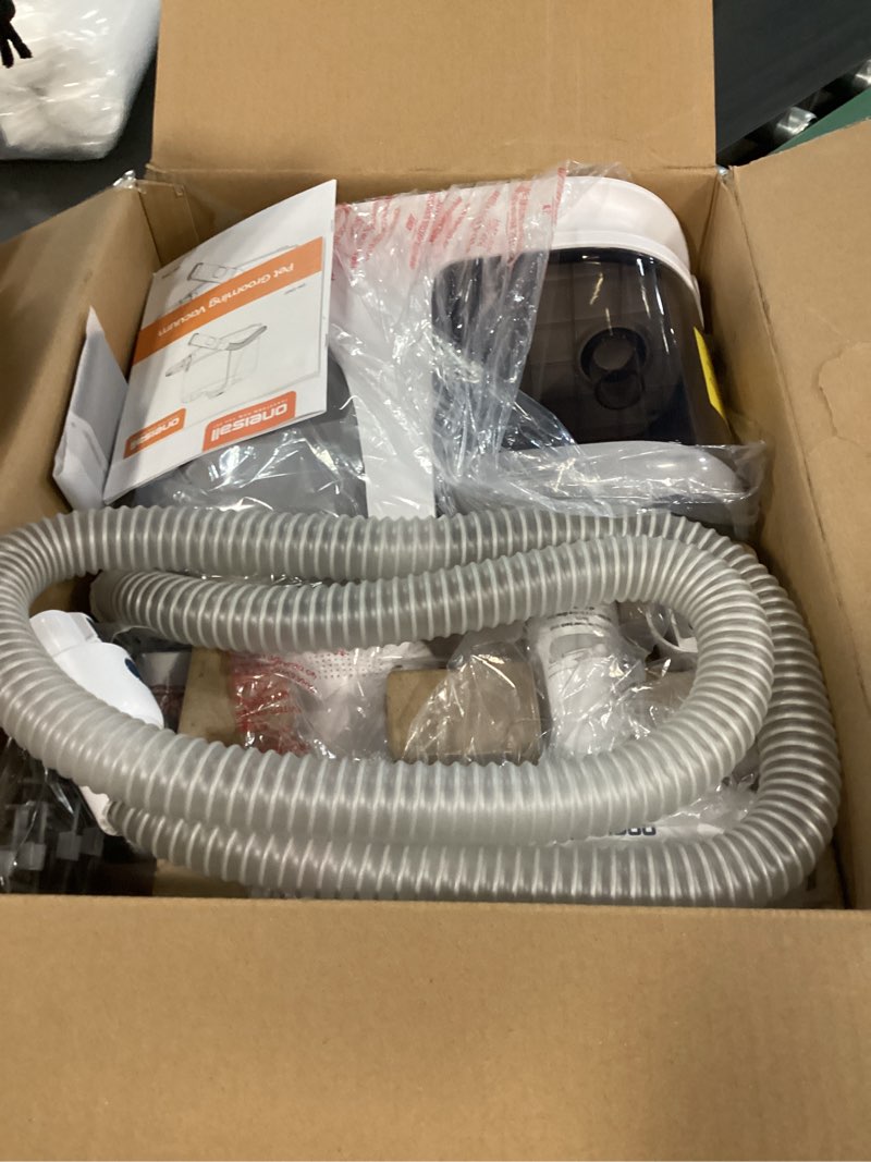 Condition photo showing Good Condition for oneisall dog grooming vacuum, 13000pa powerful 3l dust cup pet grooming vacuum with dog clippers & shedding brush 7 dog grooming kit, 3l dust cup, super quiet, 3 suction levels, bm3