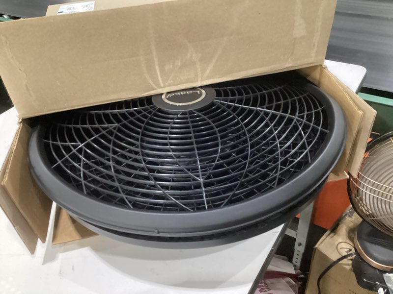 Condition photo showing Good Condition for (noested)lasko pedestal fan, oscillating fan for bedroom with adjustable height and 3 cooling speeds, portable, 18\", black, 1827 t