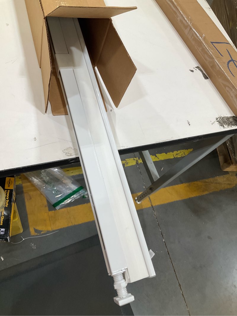 Condition photo showing Good Condition for lazblinds cordless cellular shades, no tools no drill light filtering honeycomb shades pleated blinds for windows, 29'' w x 48'' h, white light filtering-white 29'' w x 48'' h