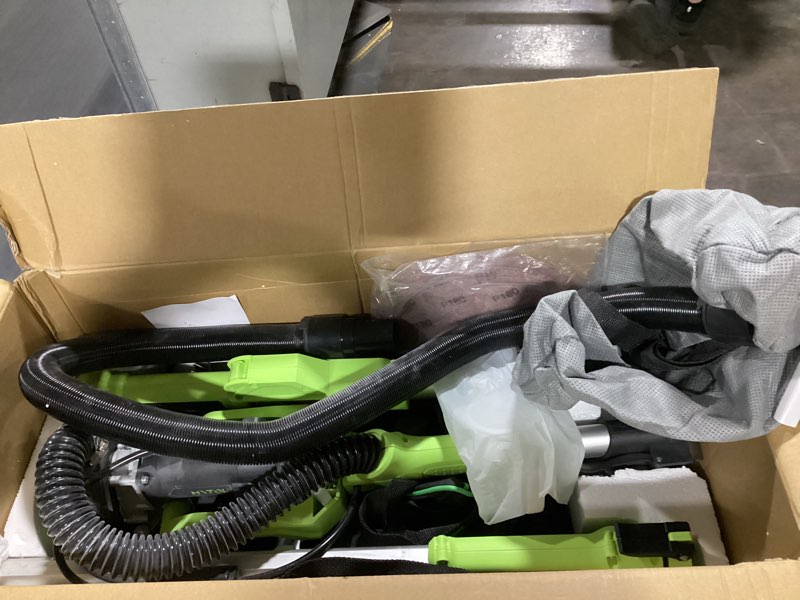 mytol drywall sander, 7.2a electric drywall sander with vacuum dust collection, 6 variable speed 900