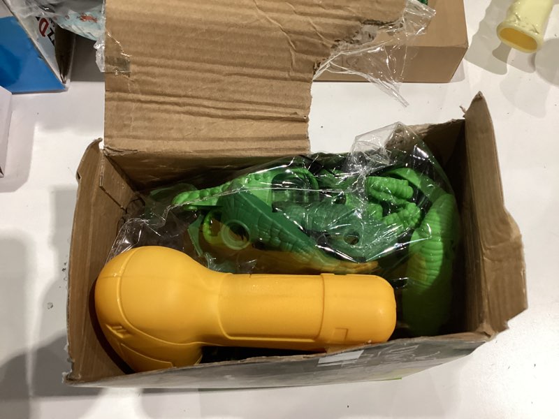 Condition photo showing Good Condition for Dinosaur Toys for 3, 4, 5, 6, 7 Year Old Boys, Take Apart Toys with Electric Drill for Kids, STEM Educational Construction Building Toy, Ideal Birthday Christmas Easter Gifts, Incl Tyrannosaurus Rex