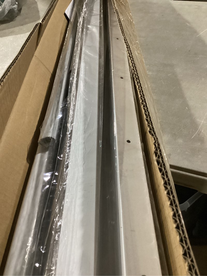 Condition photo showing New/Like New for handrails for outdoor steps,1-4 step stair handrail & indoor stair railing kit?white railings for outdoor steps and hand rails for seniors for porch(4 step - white) white-with balusters 4 step 1